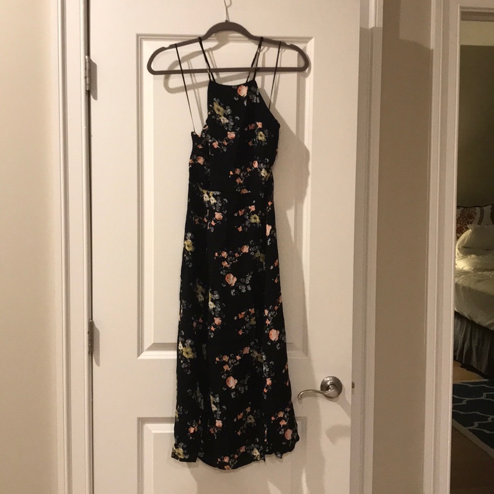 Floral midi dress